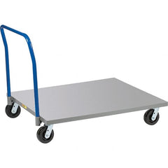 Little Giant - 3,600 Lb Capacity Steel Pallet Handler - 38" High - Benchmark Tooling