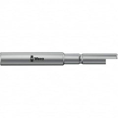 Wera - 4mm Drive, Nut Setter Screwdriver Bit - 44mm OAL - Benchmark Tooling