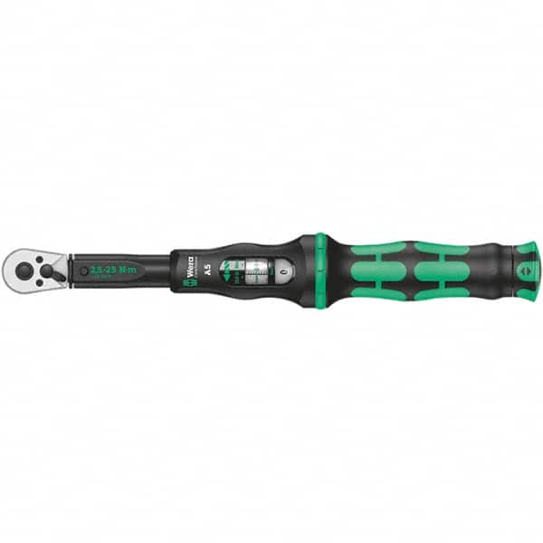 Wera - Torque Wrenches Type: Click Type Drive Size (Inch): 1/4 - Benchmark Tooling