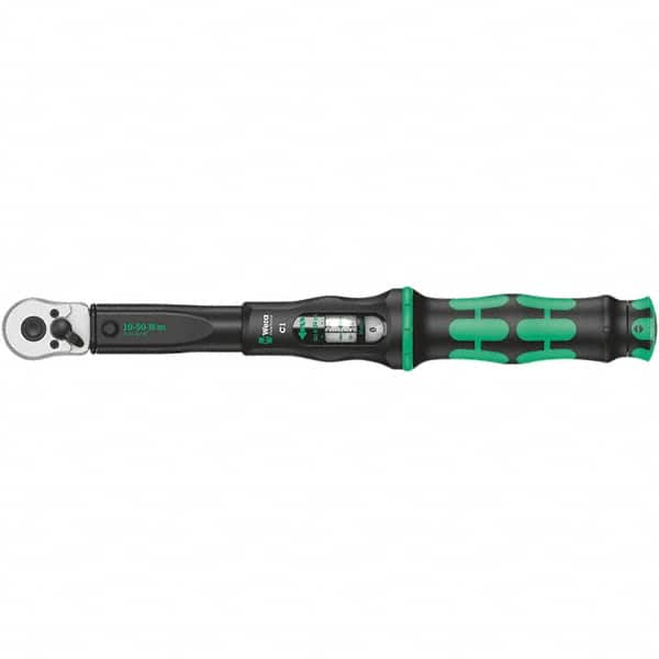 Wera - Torque Wrenches Type: Click Type Drive Size (Inch): 1/2 - Benchmark Tooling