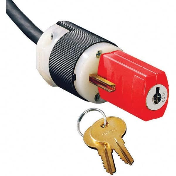 Hubbell Wiring Device-Kellems - Electrical Equipment Lockouts Type: Plug Lockout Maximum Cord Diameter (Decimal Inch): 0 - Benchmark Tooling