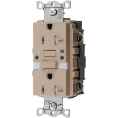 Hubbell Wiring Device-Kellems - GFCI Receptacles Grade: Commercial Color: Almond - Benchmark Tooling