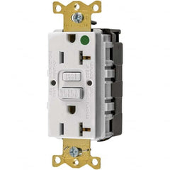 Hubbell Wiring Device-Kellems - GFCI Receptacles Grade: Hospital Color: White - Benchmark Tooling