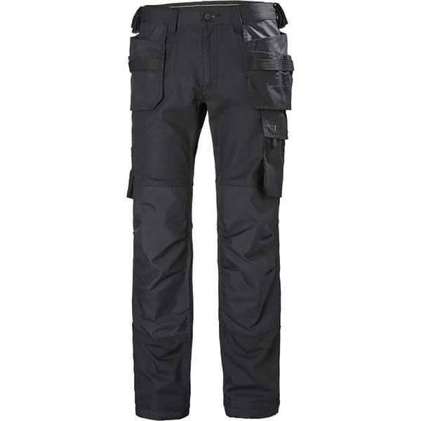 Helly Hansen - Black Cotton Polyester Elastane General Purpose Pants - Benchmark Tooling