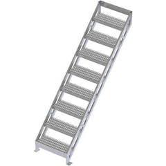 TRI-ARC - Rolling & Wall Mounted Ladders & Platforms Type: Ladder Style: Stair Unit - Benchmark Tooling
