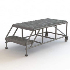 TRI-ARC - Rolling & Wall Mounted Ladders & Platforms Type: Rolling Work Platform Style: Steel Work Platform - Benchmark Tooling