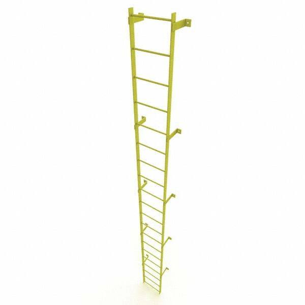 TRI-ARC - Rolling & Wall Mounted Ladders & Platforms Type: Fixed Ladder Style: Safety Cage - Benchmark Tooling