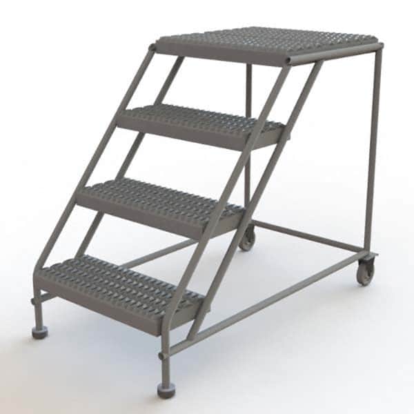 TRI-ARC - Rolling & Wall Mounted Ladders & Platforms Type: Rolling Work Platform Style: Steel Work Platform - Benchmark Tooling