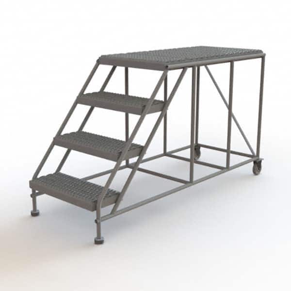 TRI-ARC - Rolling & Wall Mounted Ladders & Platforms Type: Rolling Work Platform Style: Steel Work Platform - Benchmark Tooling