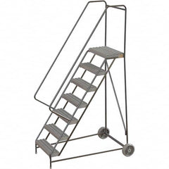 TRI-ARC - Rolling & Wall Mounted Ladders & Platforms Type: Rolling Warehouse Ladder Style: Rolling Safety Ladder - Benchmark Tooling