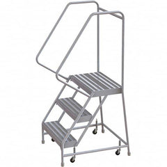 TRI-ARC - Rolling & Wall Mounted Ladders & Platforms Type: Rolling Warehouse Ladder Style: Rolling Safety Ladder - Benchmark Tooling