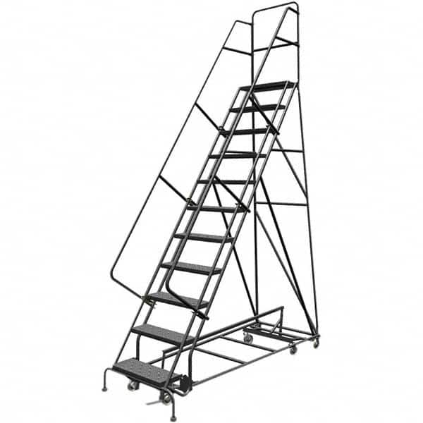TRI-ARC - Rolling & Wall Mounted Ladders & Platforms Type: All-Directional Ladder Style: Rolling Safety Ladder - Benchmark Tooling