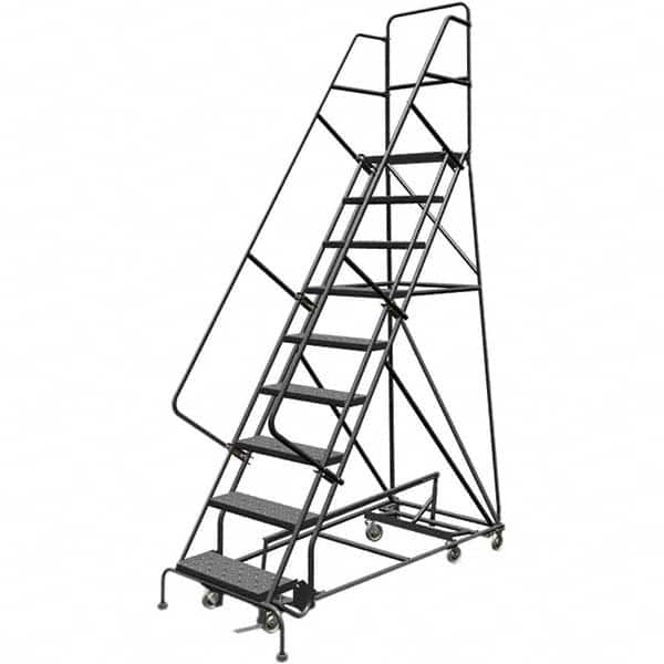 TRI-ARC - Rolling & Wall Mounted Ladders & Platforms Type: All-Directional Ladder Style: Rolling Safety Ladder - Benchmark Tooling