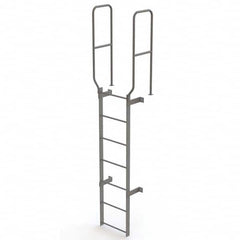 TRI-ARC - Rolling & Wall Mounted Ladders & Platforms Type: Fixed Ladder Style: Safety Cage - Benchmark Tooling