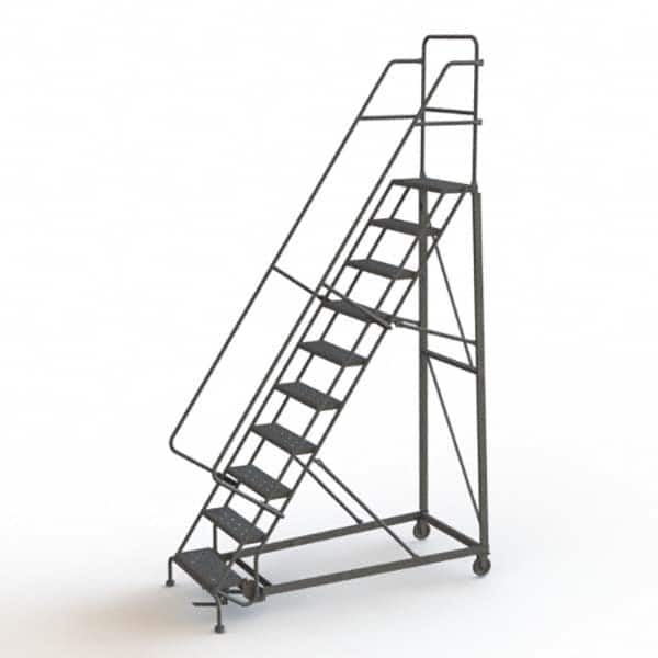 TRI-ARC - Rolling & Wall Mounted Ladders & Platforms Type: Rolling Warehouse Ladder Style: Rolling Safety Ladder - Benchmark Tooling