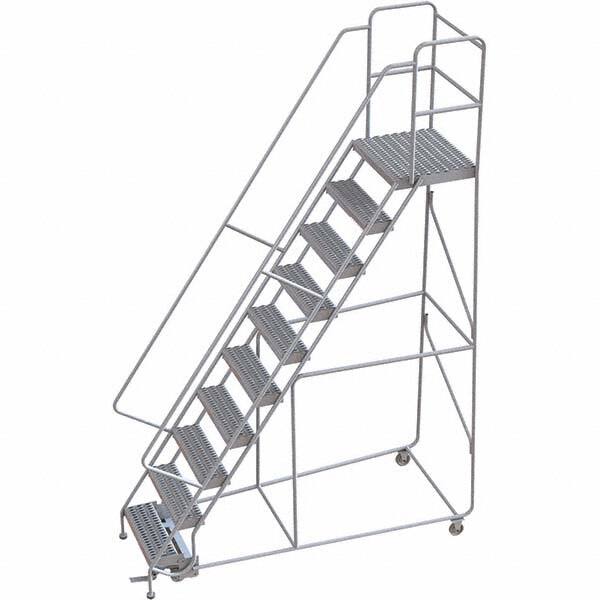 TRI-ARC - Rolling & Wall Mounted Ladders & Platforms Type: Rolling Warehouse Ladder Style: Rolling Safety Ladder - Benchmark Tooling