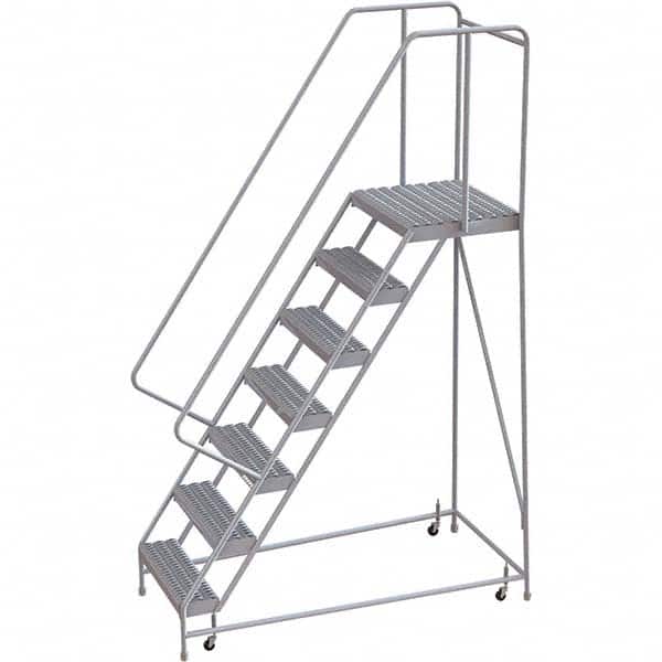 TRI-ARC - Rolling & Wall Mounted Ladders & Platforms Type: Rolling Warehouse Ladder Style: Rolling Safety Ladder - Benchmark Tooling