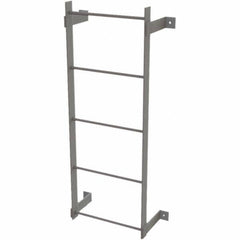 TRI-ARC - Rolling & Wall Mounted Ladders & Platforms Type: Fixed Ladder Style: Safety Cage - Benchmark Tooling