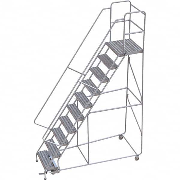 TRI-ARC - Rolling & Wall Mounted Ladders & Platforms Type: Rolling Warehouse Ladder Style: Rolling Safety Ladder - Benchmark Tooling