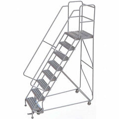 TRI-ARC - Rolling & Wall Mounted Ladders & Platforms Type: Rolling Warehouse Ladder Style: Rolling Safety Ladder - Benchmark Tooling