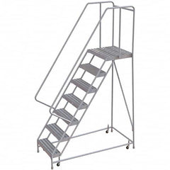 TRI-ARC - Rolling & Wall Mounted Ladders & Platforms Type: Rolling Warehouse Ladder Style: Rolling Safety Ladder - Benchmark Tooling