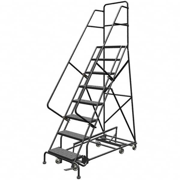 TRI-ARC - Rolling & Wall Mounted Ladders & Platforms Type: All-Directional Ladder Style: Rolling Safety Ladder - Benchmark Tooling