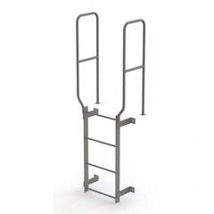 TRI-ARC - Rolling & Wall Mounted Ladders & Platforms Type: Fixed Ladder Style: Safety Cage - Benchmark Tooling