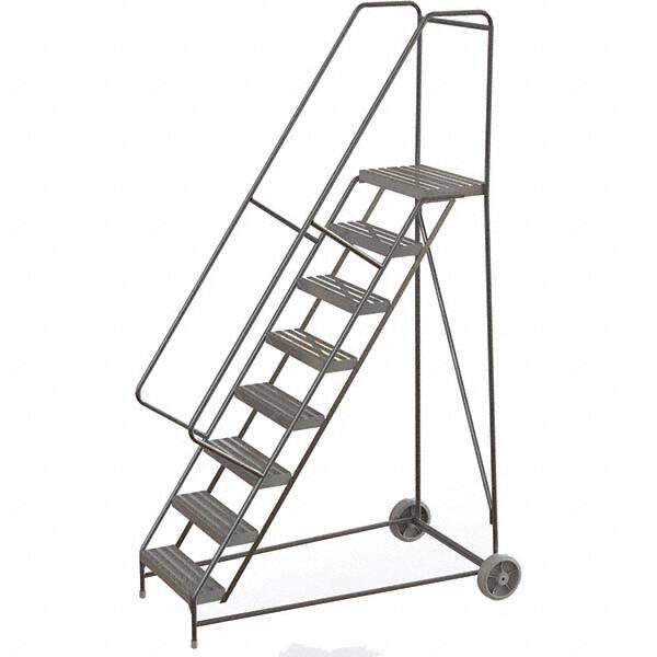 TRI-ARC - Rolling & Wall Mounted Ladders & Platforms Type: Rolling Warehouse Ladder Style: Rolling Safety Ladder - Benchmark Tooling