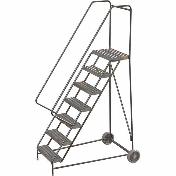 TRI-ARC - Rolling & Wall Mounted Ladders & Platforms Type: Rolling Warehouse Ladder Style: Rolling Safety Ladder - Benchmark Tooling