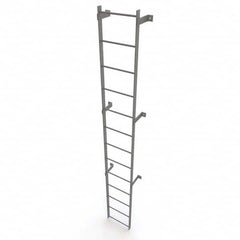 TRI-ARC - Rolling & Wall Mounted Ladders & Platforms Type: Fixed Ladder Style: Safety Cage - Benchmark Tooling