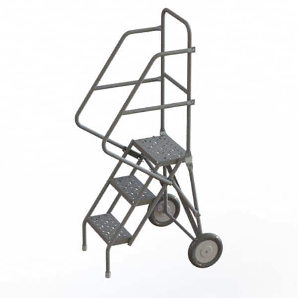 TRI-ARC - Rolling & Wall Mounted Ladders & Platforms Type: Rolling Style: Rolling Platform Ladder - Benchmark Tooling