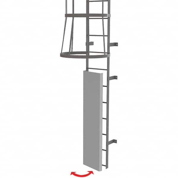 TRI-ARC - Ladder Accessories Type: Door For Use With: Tri-Arc Fixed Gray Steel Ladders - Benchmark Tooling