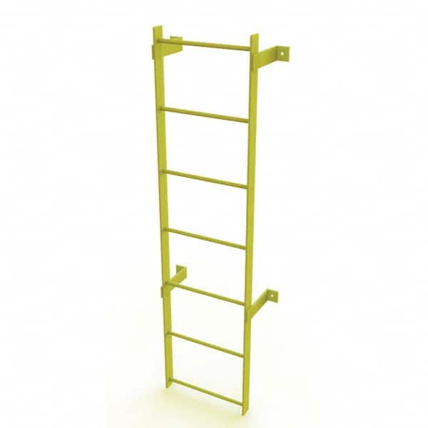 TRI-ARC - Rolling & Wall Mounted Ladders & Platforms Type: Fixed Ladder Style: Safety Cage - Benchmark Tooling