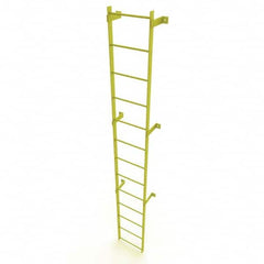TRI-ARC - Rolling & Wall Mounted Ladders & Platforms Type: Fixed Ladder Style: Safety Cage - Benchmark Tooling