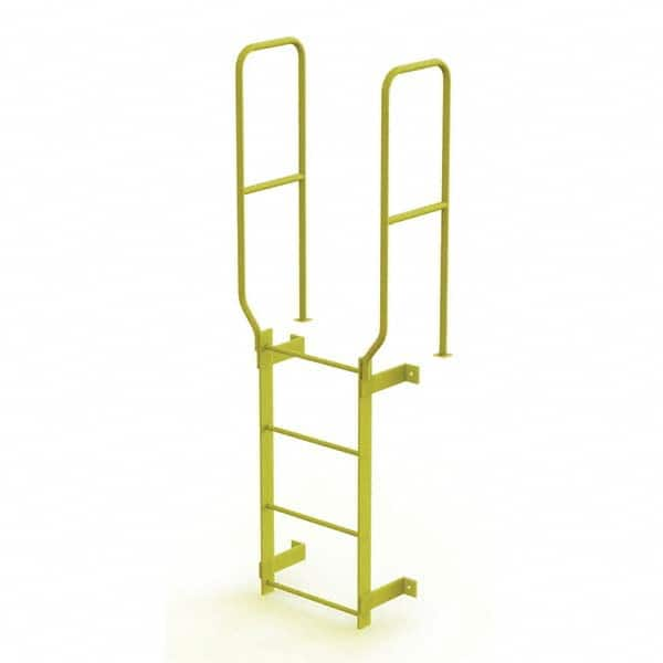 TRI-ARC - Rolling & Wall Mounted Ladders & Platforms Type: Fixed Ladder Style: Safety Cage - Benchmark Tooling