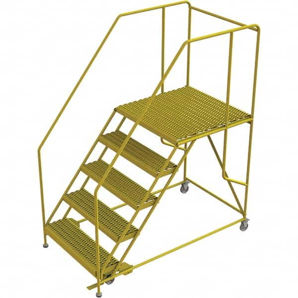 TRI-ARC - Rolling & Wall Mounted Ladders & Platforms Type: Rolling Work Platform Style: Steel Work Platform - Benchmark Tooling