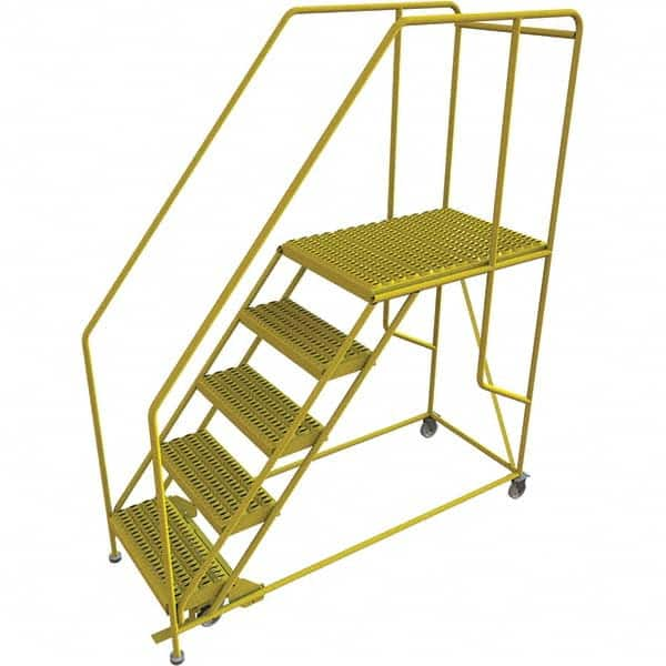 TRI-ARC - Rolling & Wall Mounted Ladders & Platforms Type: Rolling Work Platform Style: Steel Work Platform - Benchmark Tooling