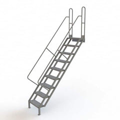 TRI-ARC - Rolling & Wall Mounted Ladders & Platforms Type: Stairway Slope Ladder Style: Stair Unit - Benchmark Tooling