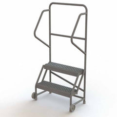 TRI-ARC - Rolling & Wall Mounted Ladders & Platforms Type: TiltNRoll Rolling Ladder Style: Tilt & Roll Safety Ladder - Benchmark Tooling