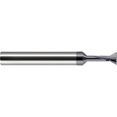 Harvey Tool - 40° 1/2" Cut Diam, 5/16" Cut Width, Solid Carbide Dovetail Cutter - Exact Industrial Supply