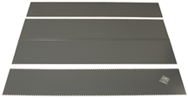 36 x 24 x 85'' - Steel Panel Kit for UltraCap Shelving Starter Unit (Gray) - Benchmark Tooling