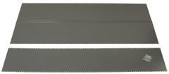 48 x 18 x 85" - Steel Panel Kit for UltraCap Shelving Add-On Unit (Gray) - Benchmark Tooling