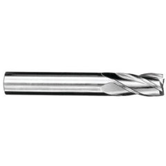 ‎7/8 End Mill 4FL SQ - SER 01S 7/8x7/8x1-1/2x4 - Exact Industrial Supply