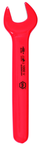 Insulated Open End Wrench 11mm x 118mm OAL; angled 15° - Benchmark Tooling