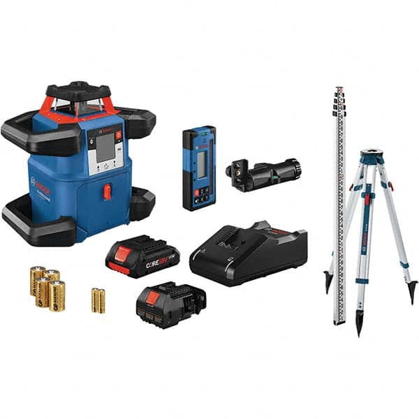 Bosch - Rotary Lasers Level Type: Rotary Laser Maximum Measuring Range (Feet): 4000 - Benchmark Tooling