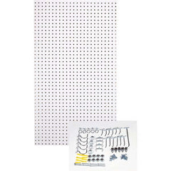 Triton - Peg Boards Type: Pegboard Storage Board Width (Inch): 24 - Benchmark Tooling