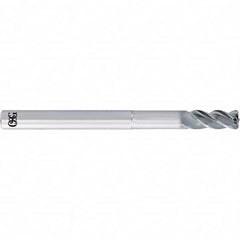 OSG - 1/4" Diam 4 Flute Solid Carbide 0.015" Corner Radius End Mill - Benchmark Tooling