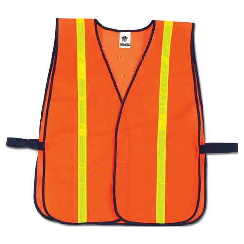8040HL Orange Non-Cert Hi-Gloss Vest - Benchmark Tooling