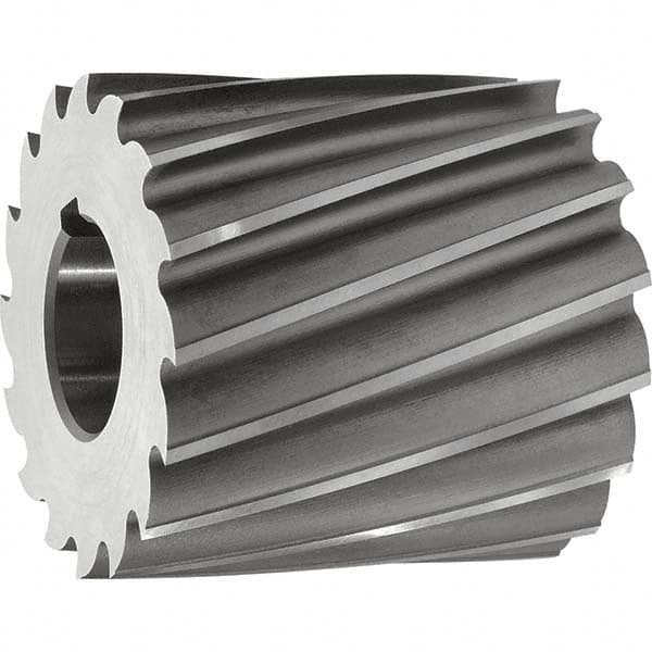 Keo - 4" Cut Diam x 3/8" Cut Width High Speed Steel Plain Milling Cutter - Benchmark Tooling