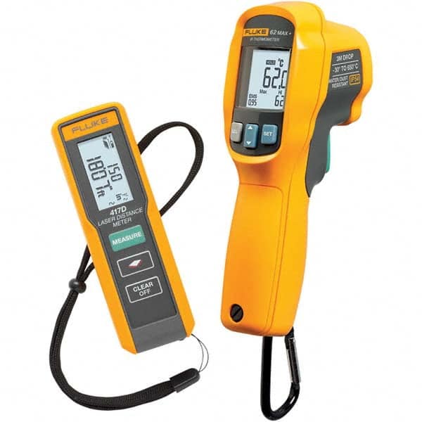 Fluke - Laser & Ultrasonic Distance Finders Type: Laser Maximum Distance (Meters): 40.00 - Benchmark Tooling